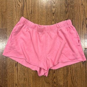 Garage bright pink shorts